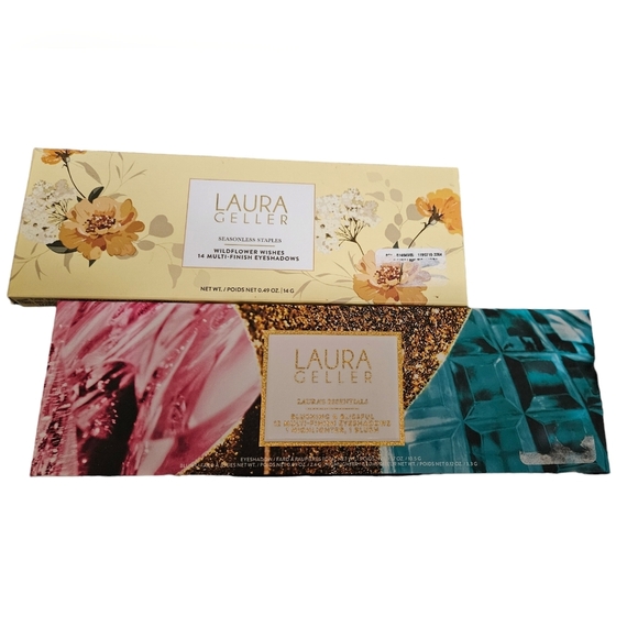 Laura Geller Eyeshadow Palettes Bundle of 2 NEW Wildflower Wishes - Picture 1 of 5